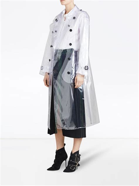 burberry transparent coat|Burberry coat sale outlet.